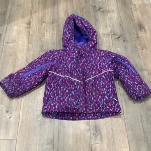 Toddler kids Columbia coat t2